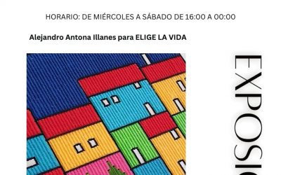 Exposición Bordado en papel y madera