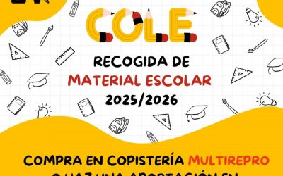Campaña de recogida de material escolar